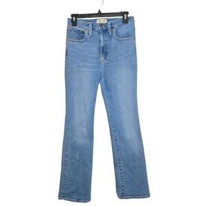 Madewell Cali Demi-Boot Jean in Fleetwood Wash Size 27 High Rise